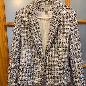 Fitted Tweed Blazer HM